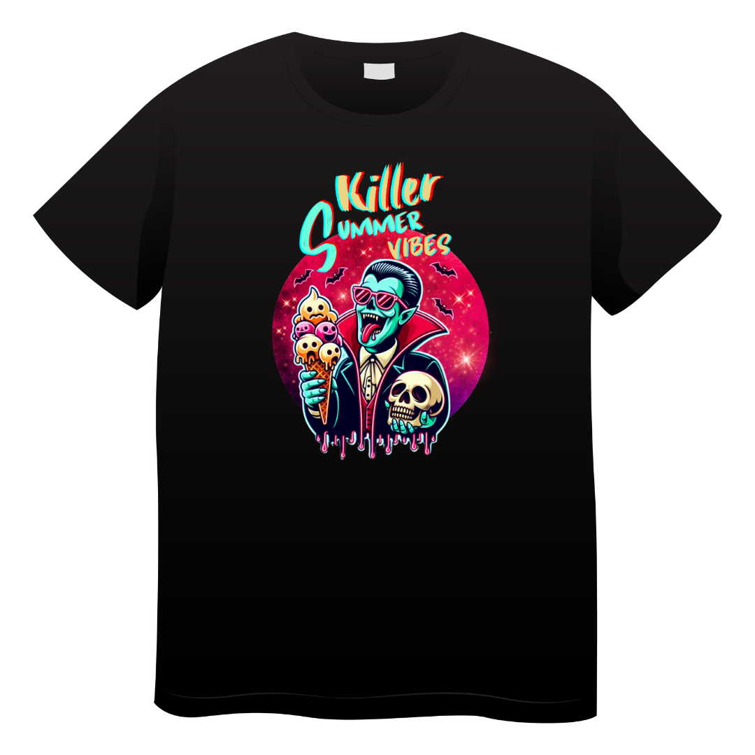 Killer Summer Vibes Drac T Shirt
