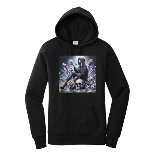Aquarius Zodiac Sign Hoodie and Tumbler Gift Set Femine