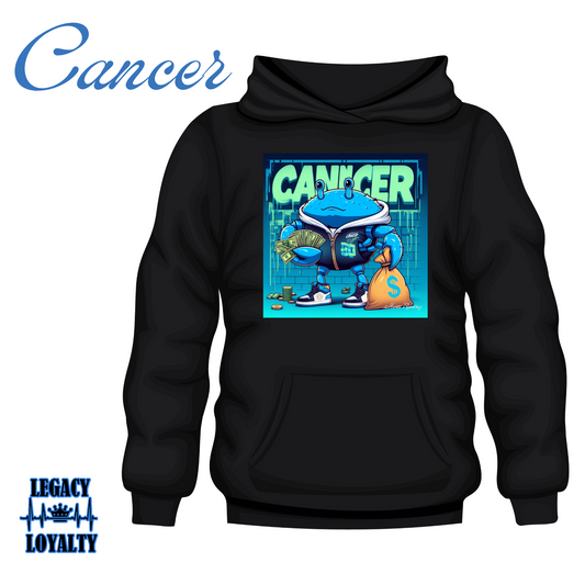 Cancer Zodiac Sign Hoodie and Tumbler Gift Set