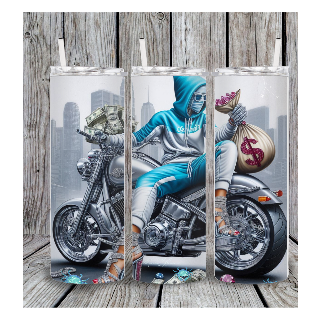 Cancer Zodiac Sign Hoodie and Tumbler Gift Set Feminine
