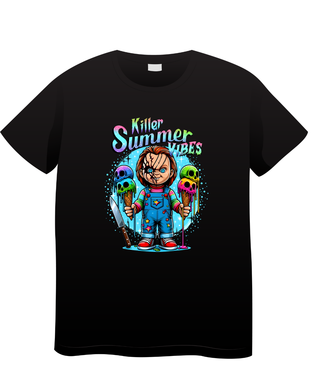 Killer Summer Vibes Doll T Shirt