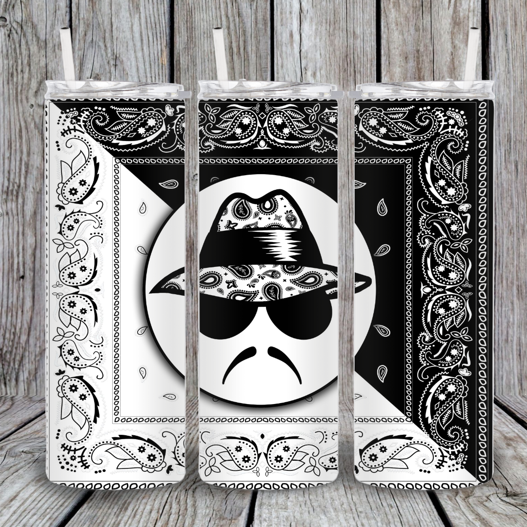 Lowrider 2 tone Bandana Tumbler