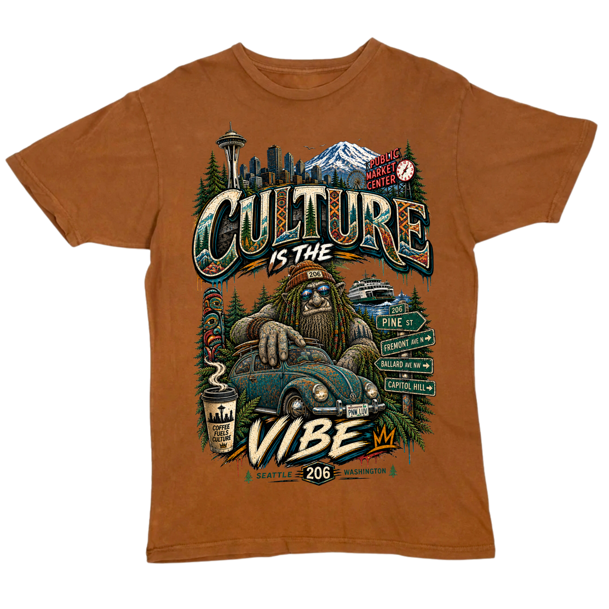Culture Is The Vibe Tee- Pre-sale