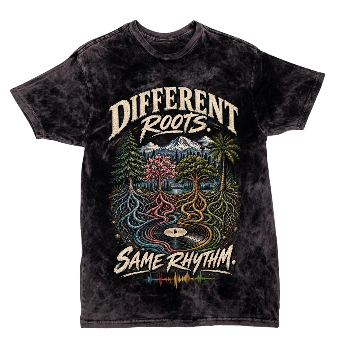 Different Roots Same Rythym Tee- PRE-SALE