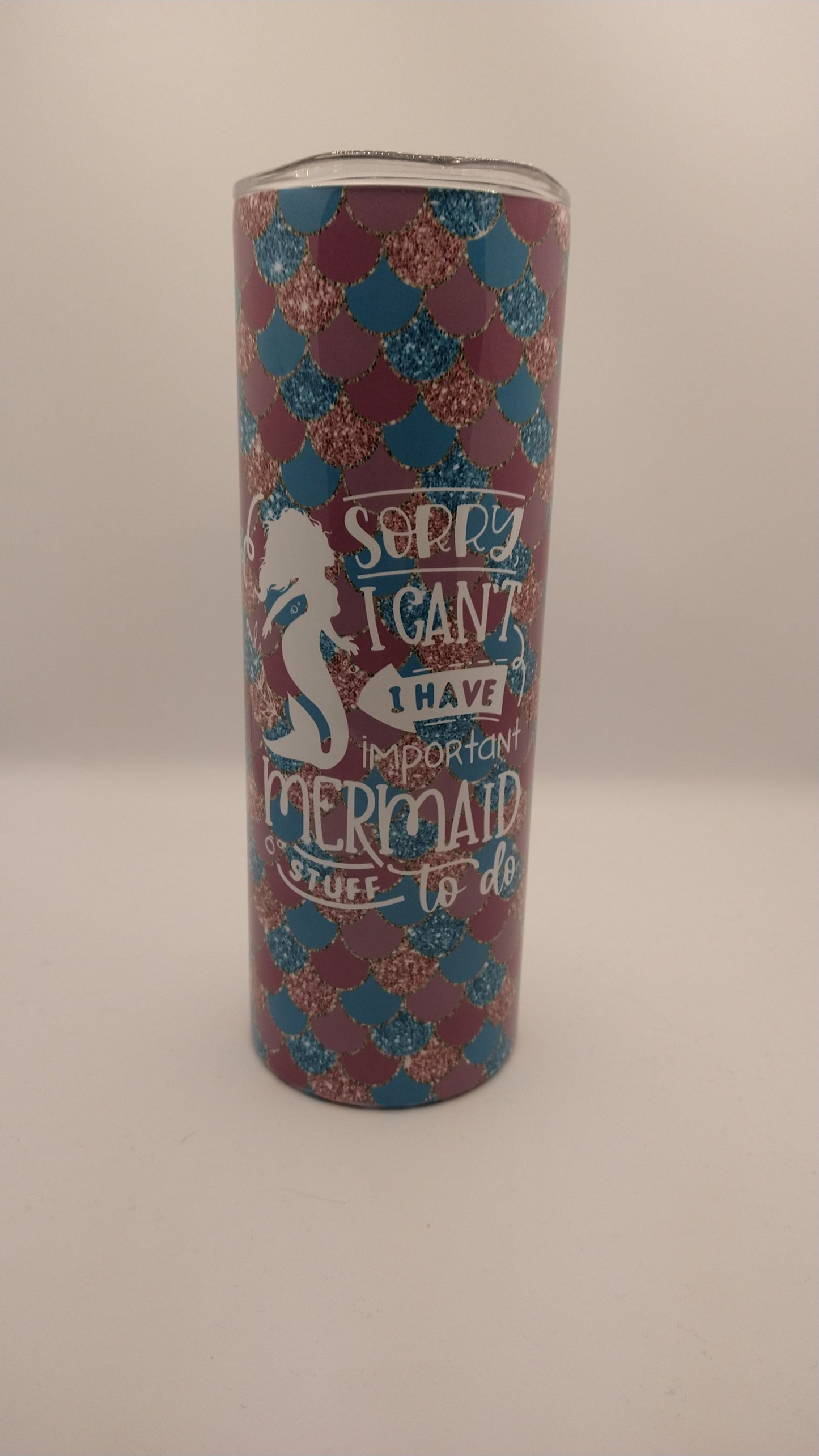 Mermaid stuff tumbler