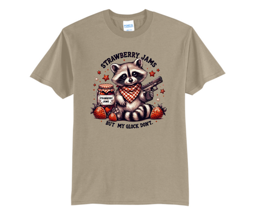 Strawberry Jams But My Glock Don't T Shirt