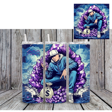 Load image into Gallery viewer, Aquarius Zodiac Sign Hoodie and Tumbler Gift Set Masculine
