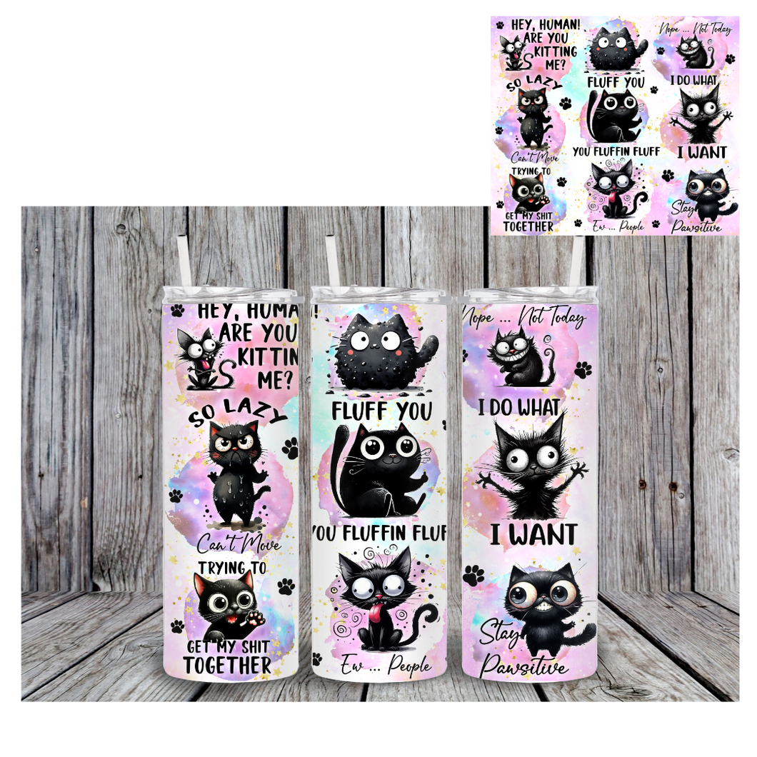 Cats and More Cats Tumbler