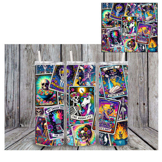 Audacity Tarot Tumbler