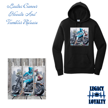 Load image into Gallery viewer, Cancer Zodiac Sign Hoodie and Tumbler Gift Set Feminine
