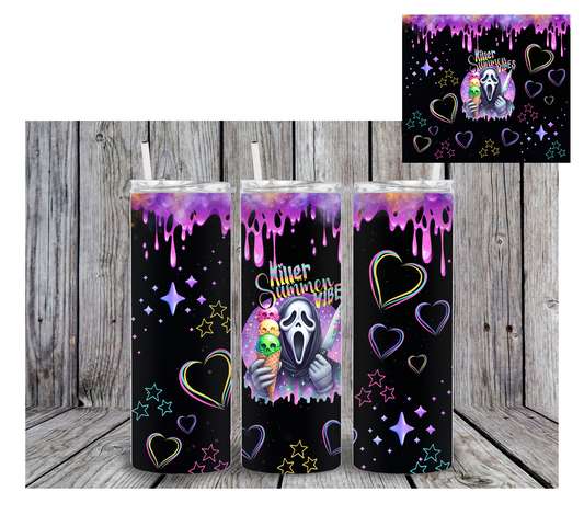 Killer Summer Ghost Tumbler