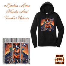 Load image into Gallery viewer, Aries Zodiac Sign Hoodie and Tumbler Gift Set Feminine
