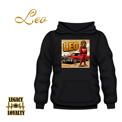 Leo Zodiac Sign Hoodie and Tumbler Gift Set