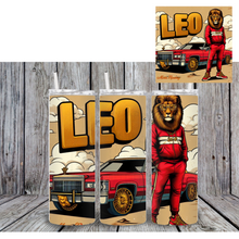 Load image into Gallery viewer, Leo Zodiac Sign Hoodie and Tumbler Gift Set
