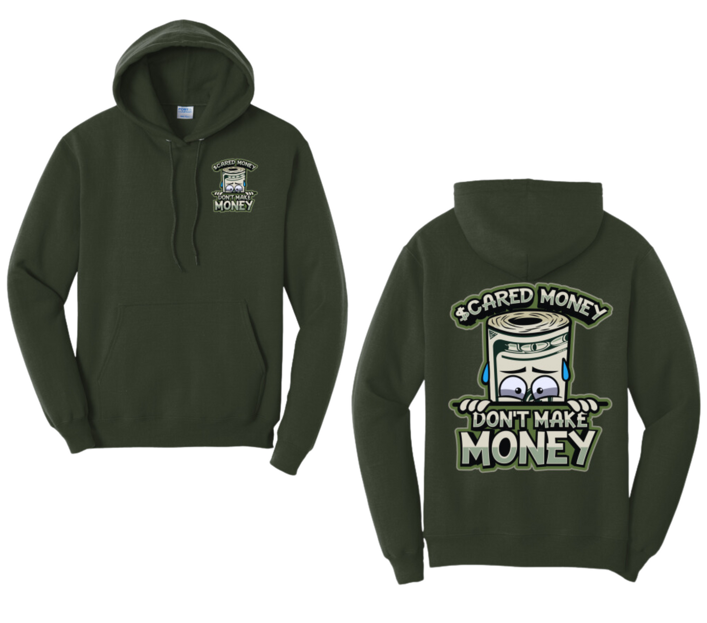 Scared Money Don't Make Money Hoodie