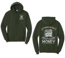 Load image into Gallery viewer, Scared Money Don&#39;t Make Money Hoodie
