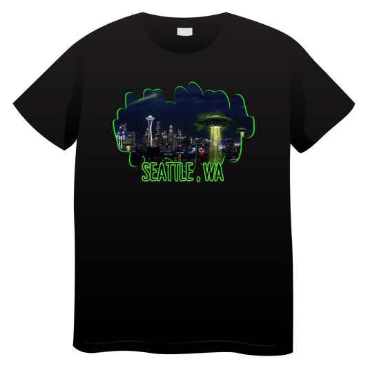 Seattle UFO Invasion T- Shirt