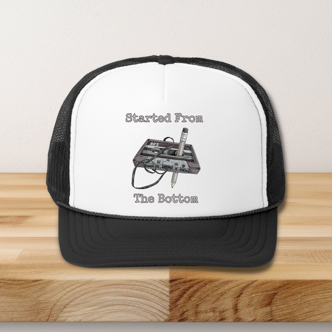 Started From The Bottom Rewind Trucker Snap-back Hat