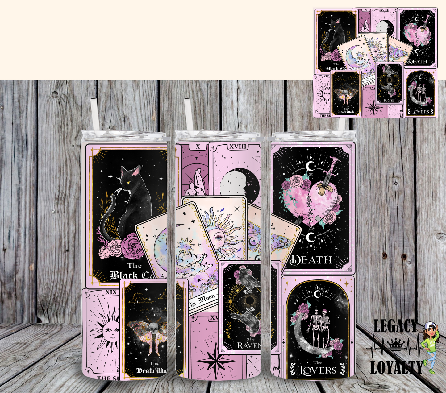 Tarot Pastel Pink