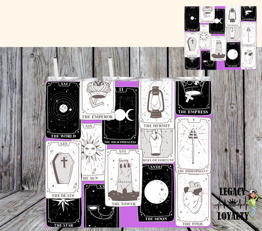 Tarot Purple and Black