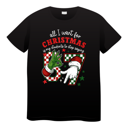 All I want for Christmas