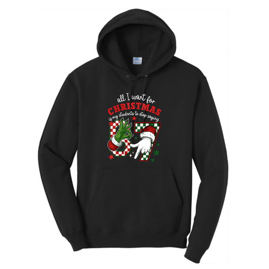 All I want for Christmas