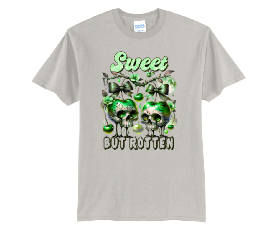 Sweet But Rotten Green Apple