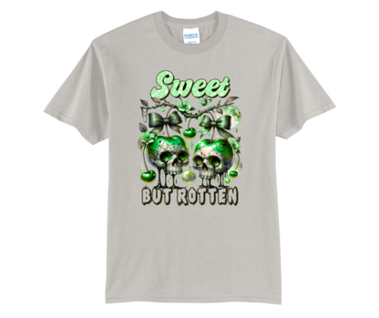 Sweet But Rotten Green Apple