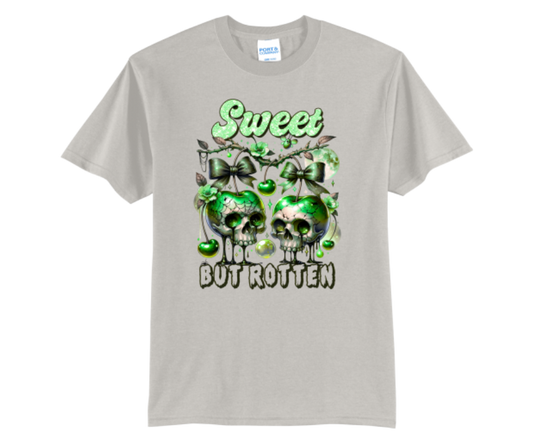 Sweet But Rotten Green Apple