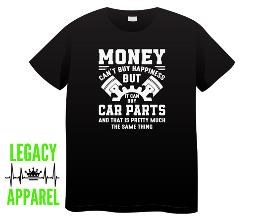Money Can't Buy Happiness T- Shirt