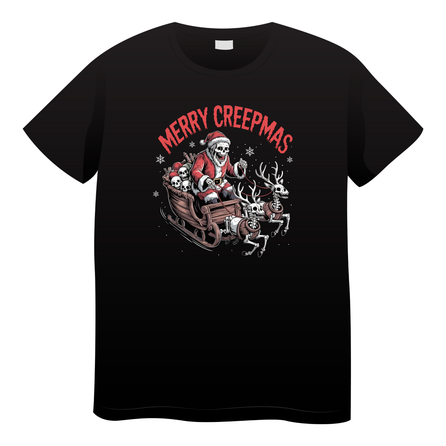 Merry Creepmas Skeleton Reindeer