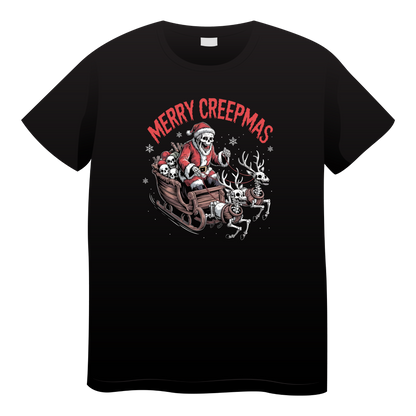 Merry Creepmas Skeleton Reindeer