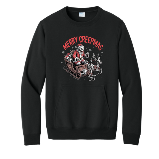 Merry Creepmas Skeleton Reindeer