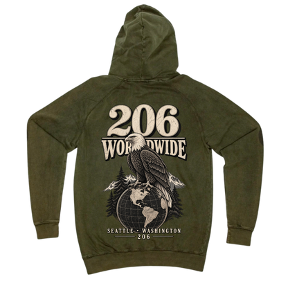206 Worldwide Limited Edition Hoodie- PRE-SALE