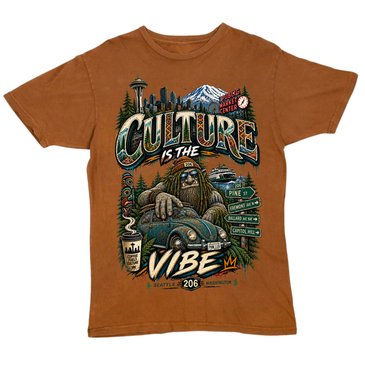Culture Is The Vibe Tee- Pre-sale
