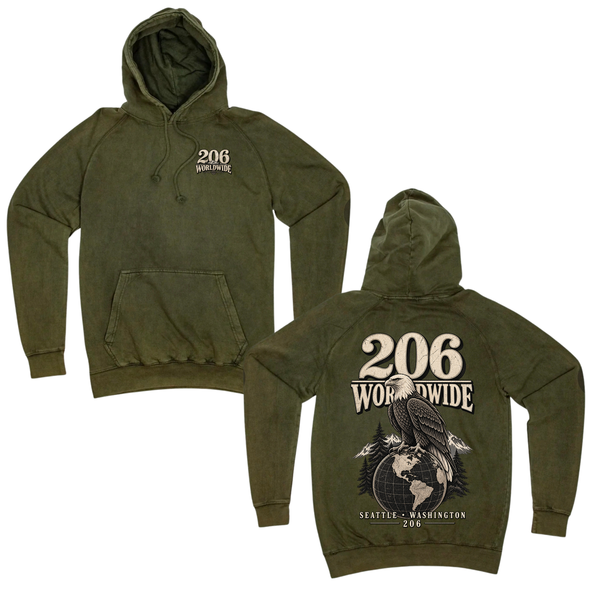 206 Worldwide Limited Edition Hoodie- PRE-SALE