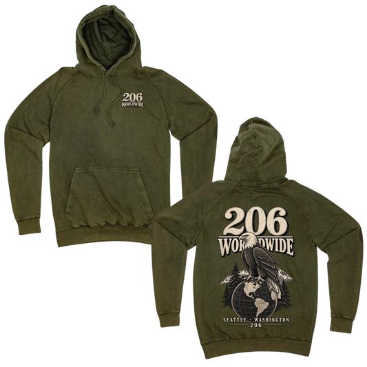 206 Worldwide Limited Edition Hoodie- PRE-SALE