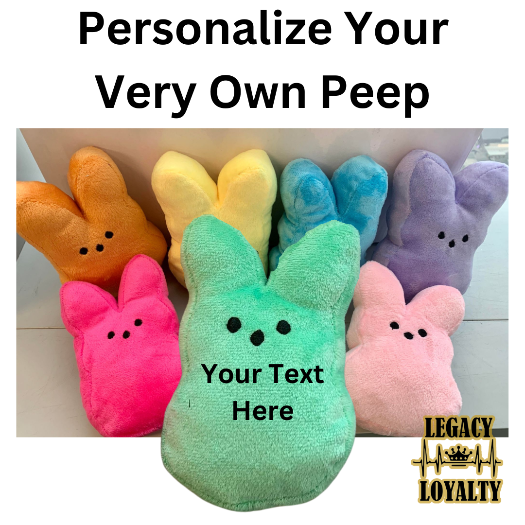 Personalized Easter Plush