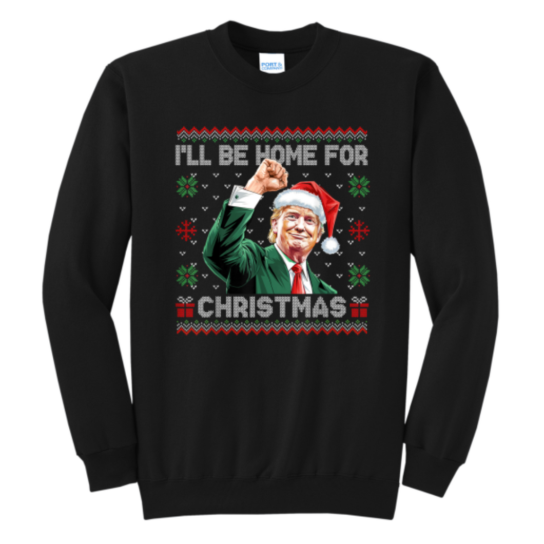 I'll Be Home For Christmas ugly sweater