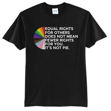 Load image into Gallery viewer, Equal Rights are not PIE T Shirt
