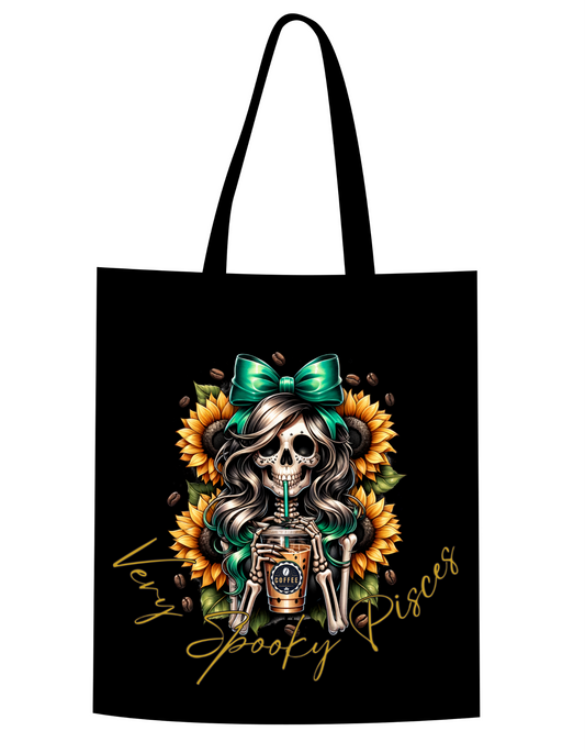 Very Spooky Zodiac Sign Tote bag