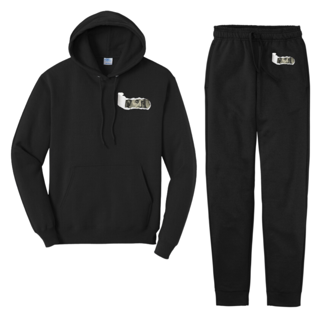 Ben Peeking Jogger and hoodie set