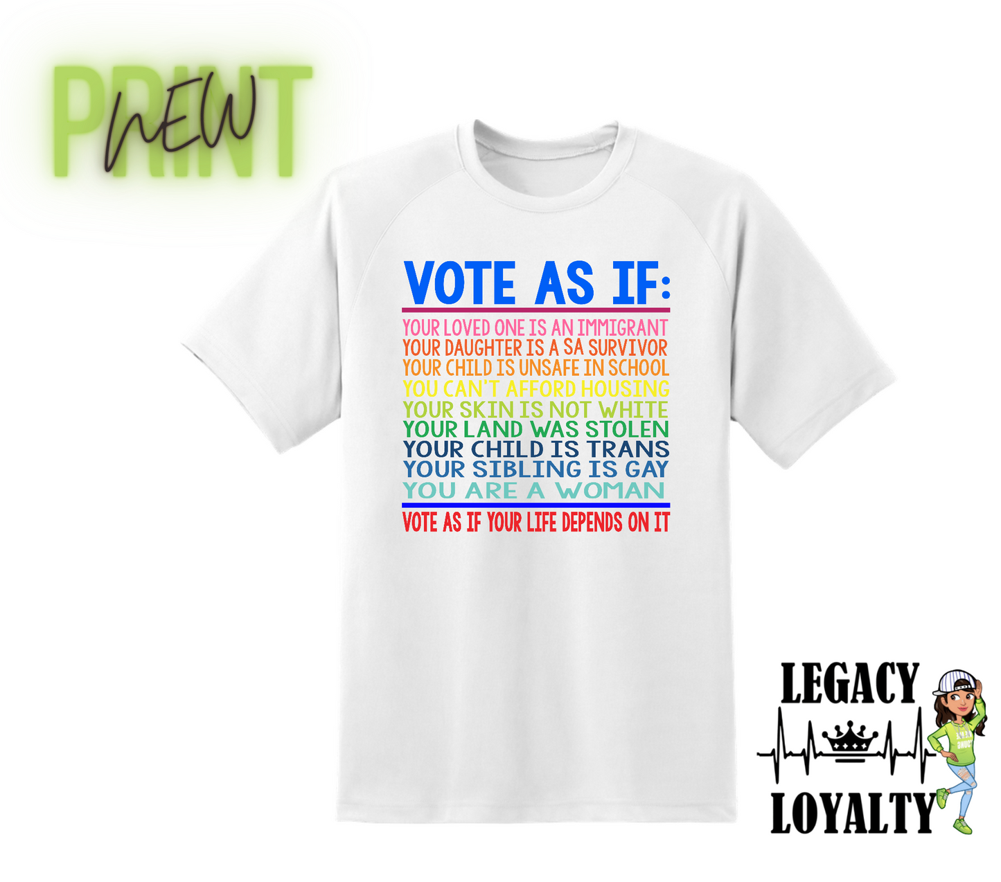 Vote T shirt