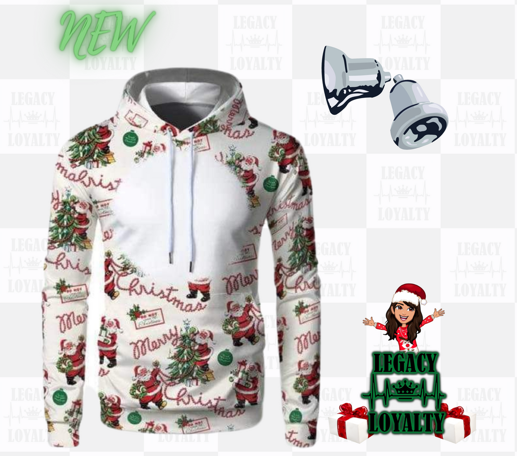 Christmas theme Hooded Sweatshirt